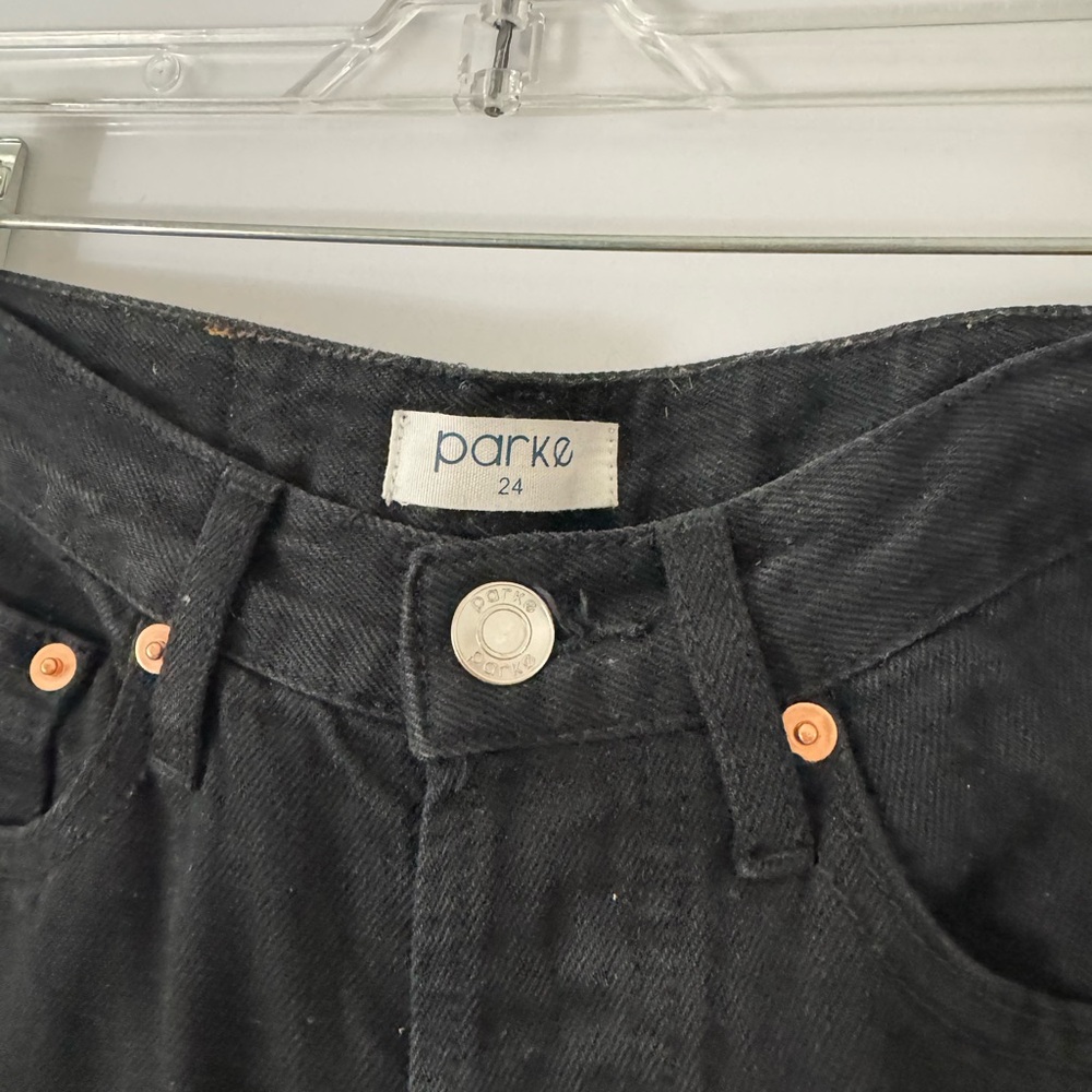 Parke Black 90’s Straight Leg Women's Jeans - Picture 4 of 5